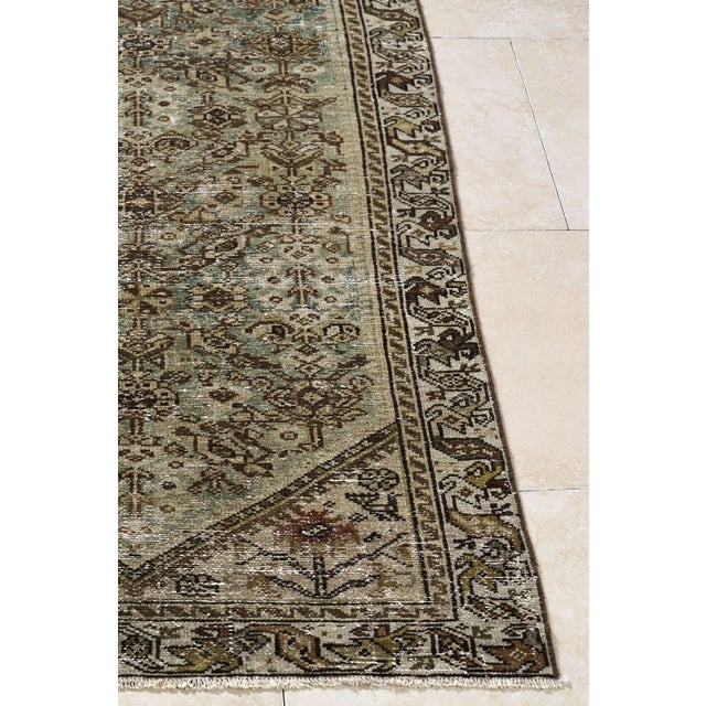 1920s Antique Malayer Runner Rug For Sale - Image 5 of 5