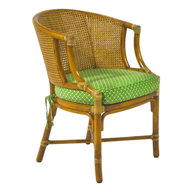 Elinor McGuire M-86 Rattan & Cane Chair For Sale
