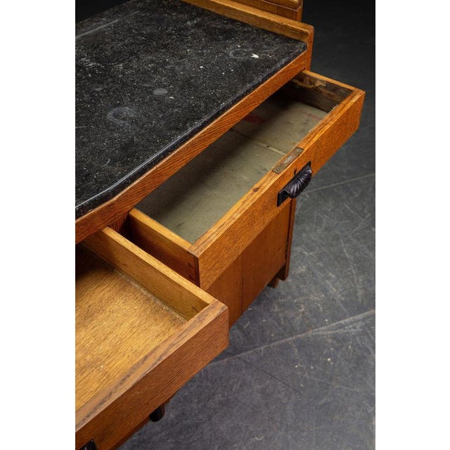Vintage Amsterdam School Sideboard, 1930s For Sale - Image 8 of 15