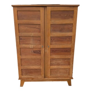 Vintage Armoire by René Gabriel, 1945 For Sale