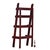 American American Leather-Clad Étagère or Open Bookcase, C 1980 For Sale - Image 3 of 5