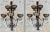 Beautiful pair of iron sconces from the beginning of the 20th century. They belonged to an old Spanish monastery in the...