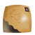 This authentic vintage Greek ceramic tile plate features a stunning, hand-painted Minoan-style goddess and wave motif...