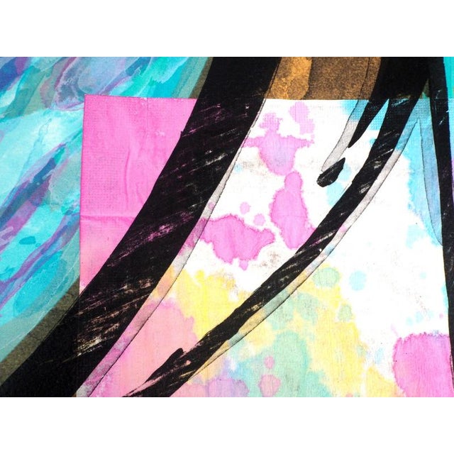 Jacques Poli, Parakeets at the Window, Lithograph For Sale - Image 5 of 10