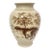 Rare Circa 2000 Maitland-Smith Hand-Painted Leopard Crackle-Glaze Vase For Sale