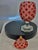 Revival Imperial Ruby Crystal Egg, Bonbonniere, Candy Dish Etched Base With "Faberge" With Original Presentation Box & Certificate For Sale - Image 10 of 18