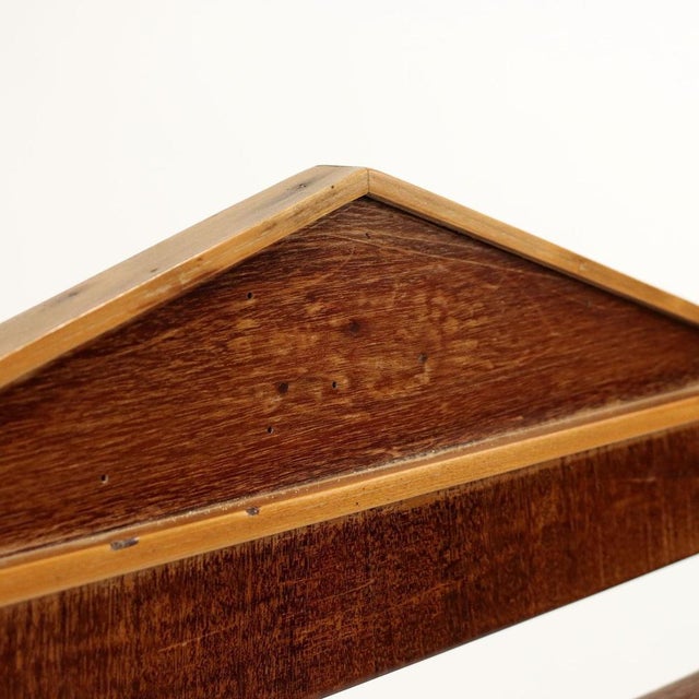 20th Century Empire Small Cheval Mirror in Wood, Italy For Sale - Image 3 of 5