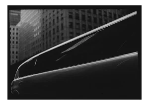 Untitled #28, Limousine Grand Central From New York, Black and White Photo, 2017
