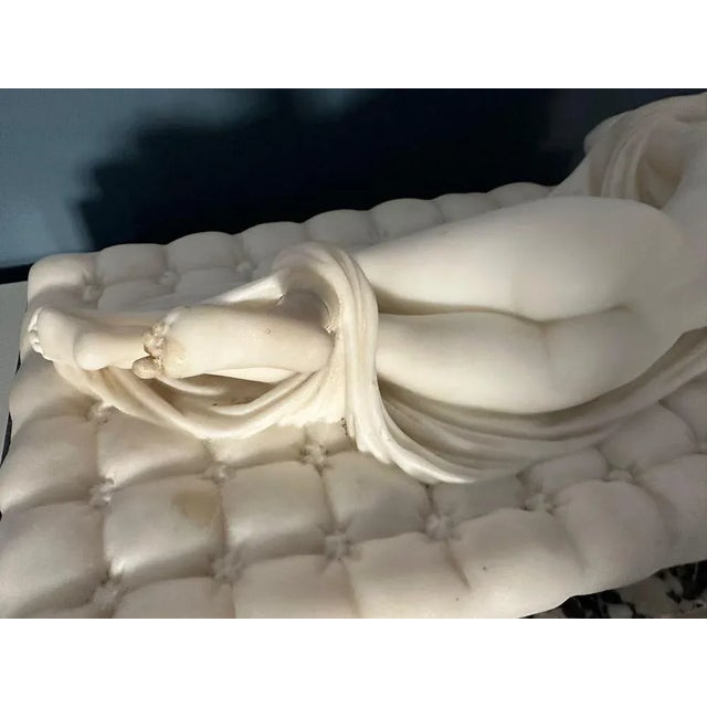 Italian School Artist, Figurative Sculpture, 19th Century, Carrara Marble For Sale - Image 6 of 10