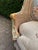 1940 French Louis XVI Pastel Beech Sofa Set - 7 Pc For Sale - Image 10 of 18