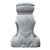 Vintage Stone Garden Dewi Sri Bust Planter For Sale - Image 4 of 7