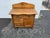 Antique 19th Century Victorian Oak Washstand Cabinet With Knapp Joints For Sale - Image 12 of 16