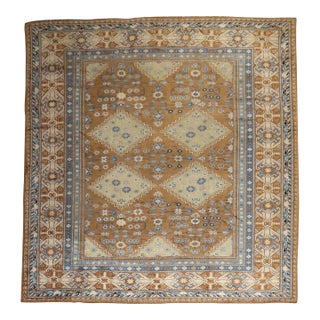 Antique Zabihi Collection Khotan Rug - 10'10" x 13'7" For Sale
