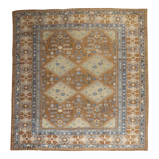 Antique Zabihi Collection Khotan Rug - 10'10" x 13'7" For Sale