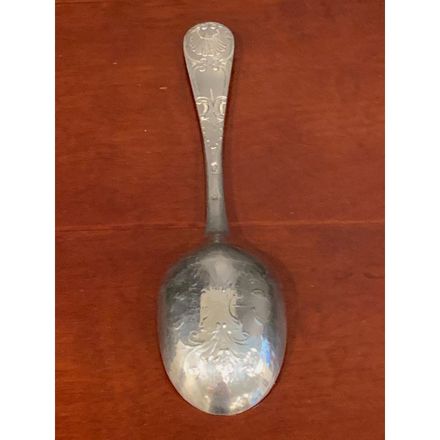 French Period Louis XVI Sterling Table Spoon, Paris, 1789 For Sale - Image 3 of 12