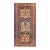 Artistic Tribal Geometric Primitive Animal Motif Antique Bakhtiari Rug For Sale