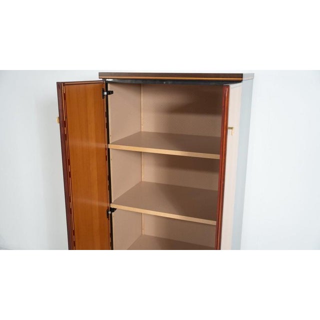 Wood Cabinet attributed to Afra and Tobia Scarpa, Italy For Sale - Image 9 of 11