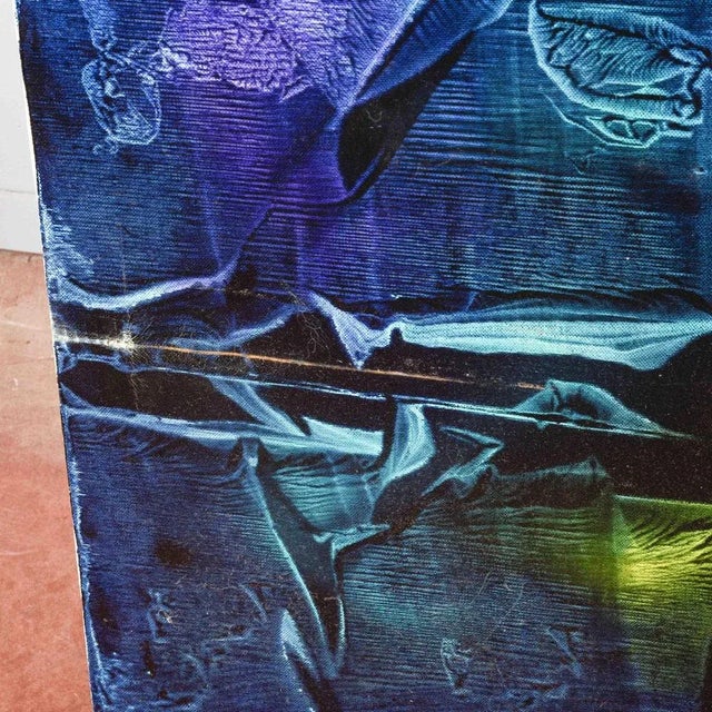 1990s Lucilla Paolini, Modern Composition, 1994, Canvas Painting For Sale - Image 5 of 18