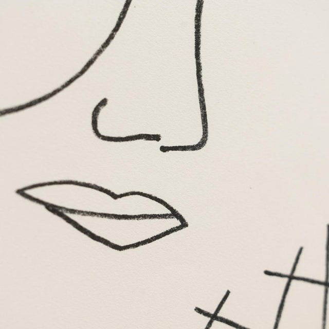 François Gilot, Untitled Face, 1951, Lithograph For Sale - Image 12 of 16