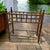 Mid 20th Century Vintage Faux Bamboo Maple Wood Plant Stand For Sale - Image 5 of 8