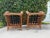 Vintage Palm Beach Style Rolled Arm Wicker Lounge Chairs – A Pair For Sale - Image 10 of 12