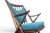 Bramin Møbler Mid 20th Century Attributed to Frank Reenskaug Model 182 Rocking Chair in Solid Afromosia For Sale - Image 4 of 10
