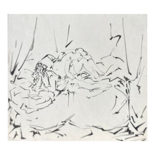 Harold Hope Read Boudoir Drawing For Sale
