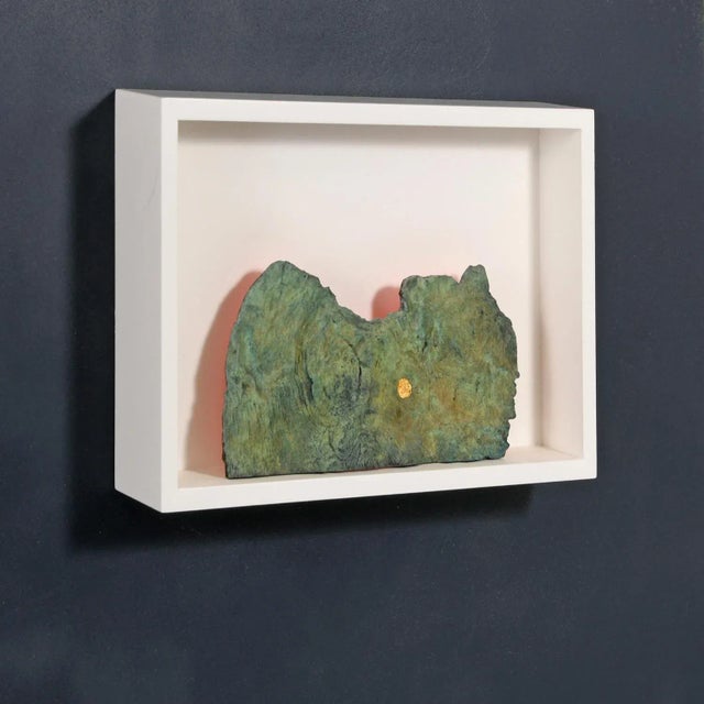 Wall mounted bronze in a MDF box Series of variations Stamped with monogram signature and numbered 642A The sculpture is...