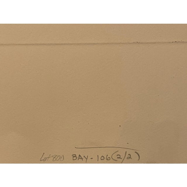 Paint Donald Saff, Large Donald Saff Surrealist Pop Art Aquatint Etching African Elephant, c.1980 For Sale - Image 7 of 7