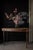 Contemporary 19th Century Reclaimed Wood and Copper Console Table For Sale - Image 3 of 18