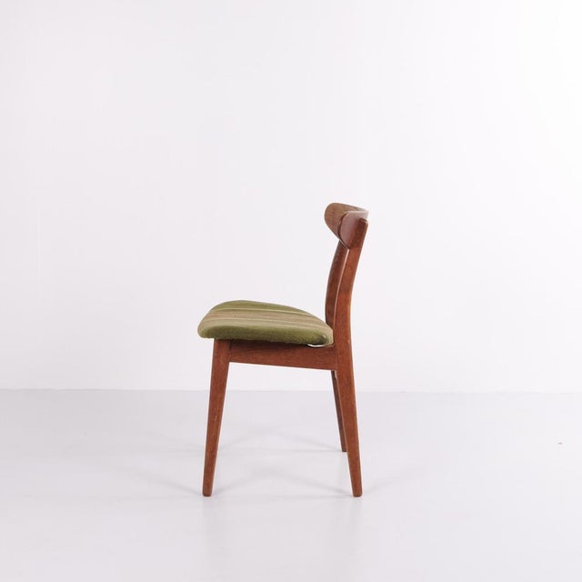 Model CH30 Dining Chairs in Teak and Oak attributed to Hans J. Wegner, 1950s, Set of 6 For Sale - Image 3 of 15