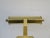 Gold Art Deco Polished Brass Cubist Piano Light, 1920s For Sale - Image 8 of 15