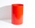 A vintage waste basket produced by Ingrid Ltd. Made of red plastic, this waste basket has a simple and minimalist...