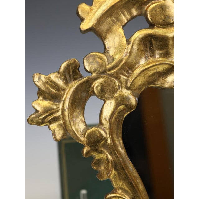 Rococo French Giltwood Wall Mirror, 1870 For Sale - Image 10 of 13