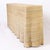 Mid-Century Modern Woven Reed Ghost Drapery Console With Flat Back For Sale - Image 3 of 9