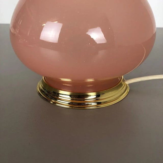 Opaline Murano Glass Table Light from Cenedese Vetri, Italy, 1960s For Sale - Image 13 of 18