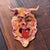 An expressive ceramic wall mask from Seminara, the well-known ceramic village in Calabria, made by Gennaro Condurso, a...