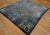 Early 20th Century N. Chinese Baotou Carpet ( 6'2" x 6'10" - 188 x 208 ) Antique Square Baotou Wool Blue Rug, Country of...