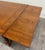 Vintage Old English Tudor Jacobean Revival Style Oak Draw Leaf Dining Table For Sale - Image 13 of 18
