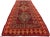 Tribal Vintage Berber Red Boujad Moroccan Rug - 04'09 X 13'02 For Sale - Image 3 of 9