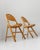Wood Vintage Tric Folding Chairs by Achille and Pier Giacomo Castiglioni for Bernini, 1970s, Set of 2 For Sale - Image 7 of 13