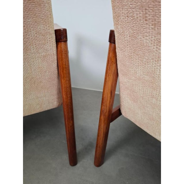 Mid-Century Modern Lounge Chairs, Czechoslovakia, 1970s, Set of 2 For Sale - Image 11 of 18