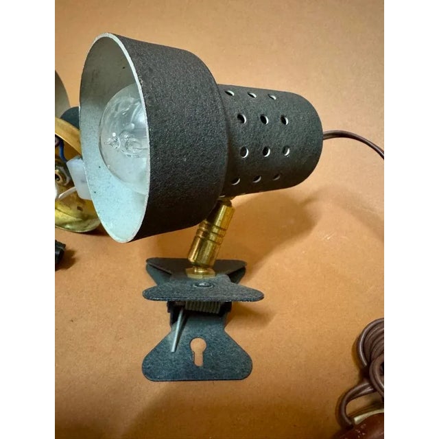 1950s Aluminor House Wall Lamps, 1950, Set of 3 For Sale - Image 5 of 8