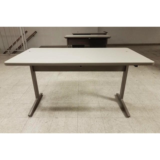 Mid-Century Modern Herman Miller Action Office Table For Sale - Image 10 of 13