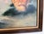 Late 20th Century Surreal Maritime Oil Painting Tall Ship & Sea Captain Portrait Signed B. Wilder For Sale - Image 9 of 9