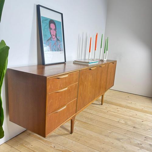 Wood Mid-Century Scottish Sideboard in Teak from McIntosh, 1960s For Sale - Image 7 of 11