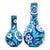 Ceramic Italian Bold Blue & White Vases - a Pair For Sale - Image 7 of 7