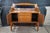 Wood Antique Come-Packt Quartersawn Oak Mission Buffet Sideboard Server W Mirror For Sale - Image 7 of 13