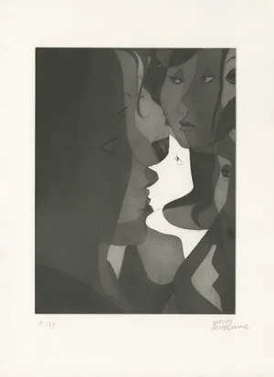 David Prudhomme, The L Train, 2019, Lithograph