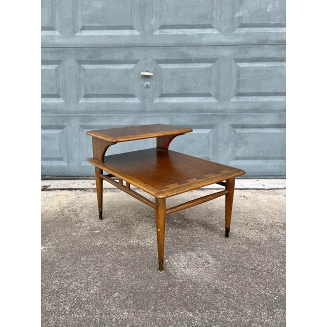 Mid Century Modern Two-Tier Side Table | Acclaim by Lane Furniture For Sale - Image 13 of 13